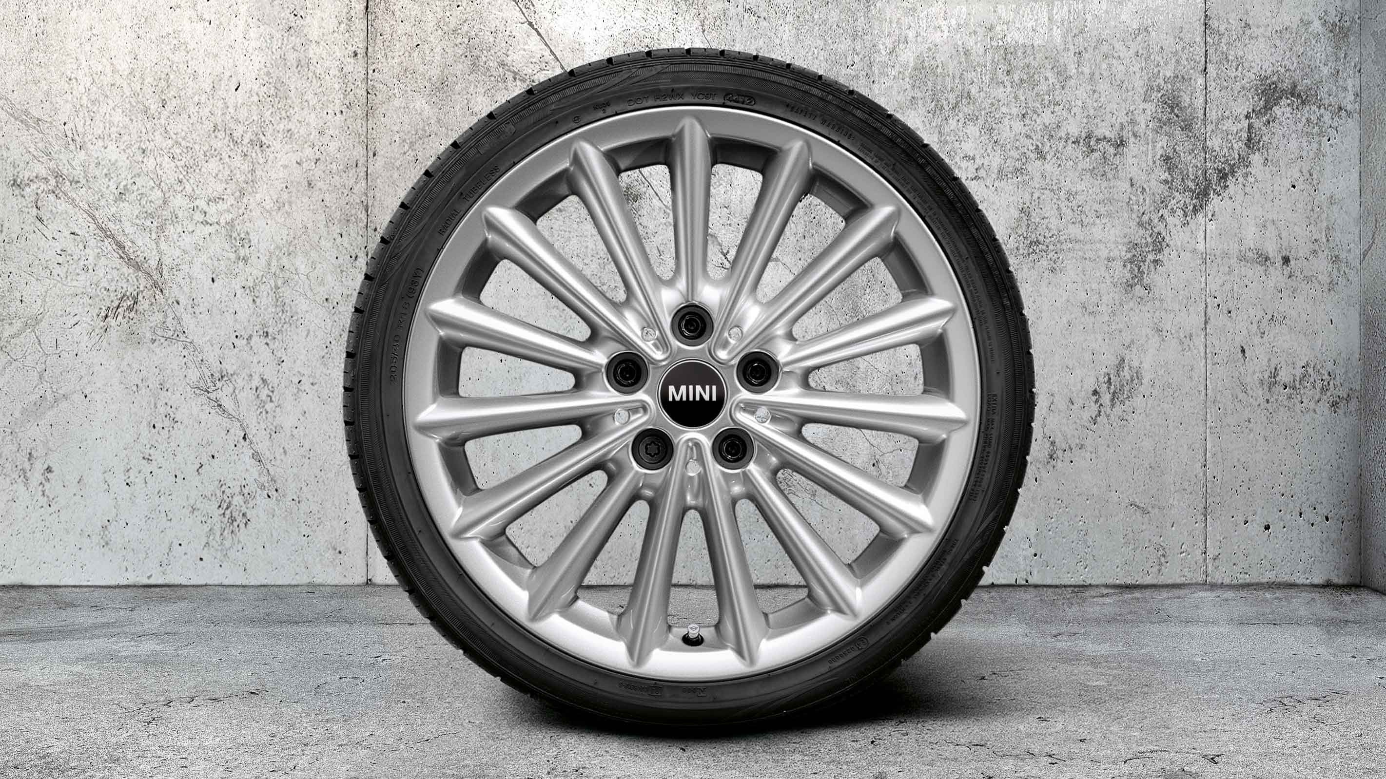 17" JCW MULTI SPOKE –  JET BLACK 505